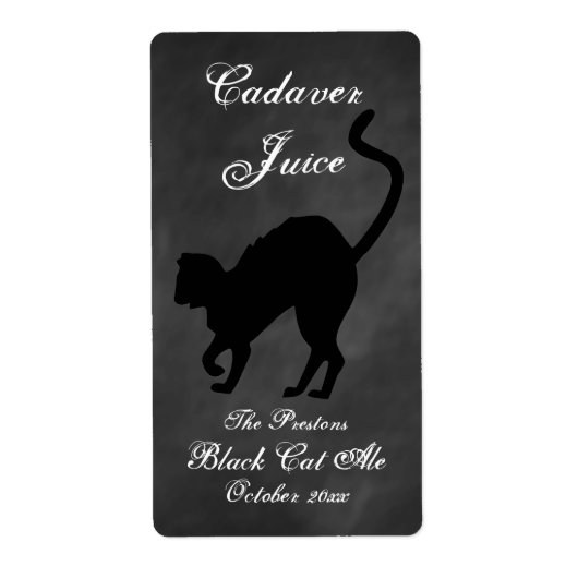 キャダバージュースのビールラベル ラベル (正面)