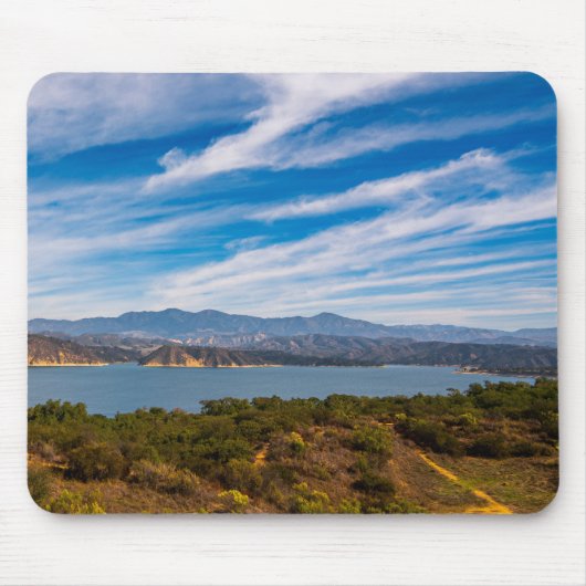 キャチュマ湖 マウスパッド | カリフォルニアの風景 (正面)