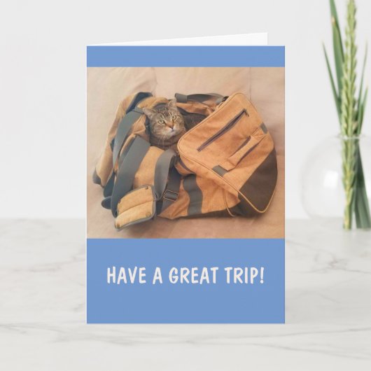 キャッおもしろいク恋しく思ユー カード (正面)