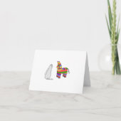 キャッおもしろいトとピナタ空白のカード サンキューカード (正面)