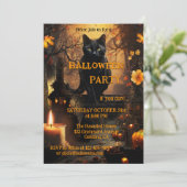 キャッおもしろいトアンドレイブンハローウィンパーティ 招待状 (スタンド正面)