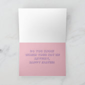 キャッおもしろいトイースター シーズンカード (内部)