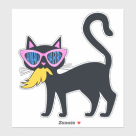 キャッおもしろいトカマ食べラトランプ選挙ステッカー シール