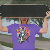 キャッおもしろいトギター私はプレーヤー Tシャツ