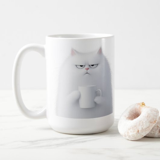 キャッおもしろいトコーヒーマグ | 友人への贈り物 コーヒーマグカップ (ドーナツ)