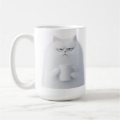 キャッおもしろいトコーヒーマグ | 友人への贈り物 コーヒーマグカップ (左)