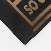 キャッおもしろいトサムライに殺される フリースブランケット (角)