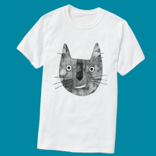 キャッおもしろいトスマイル Tシャツ