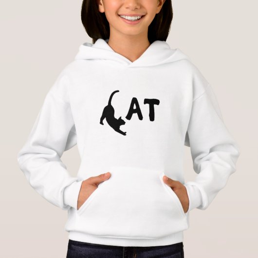 キャッおもしろいトタイポグラフィデザイン (正面)