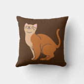 「キャッおもしろいトデザイン」装飾用クッション クッション (裏面)