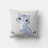 「キャッおもしろいトデザイン」装飾用クッション クッション (正面)
