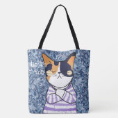 キャッおもしろいトトート トートバッグ (裏面)