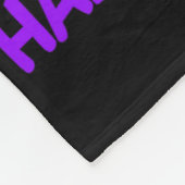 キャッおもしろいトハッピーハロサンクスマスハロウィンサンクスギフ フリースブランケット (角)