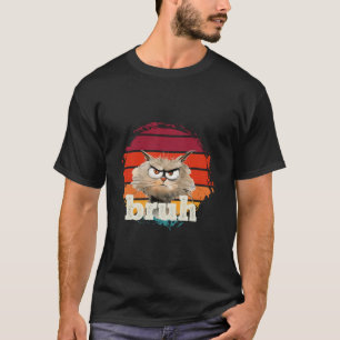 キャッおもしろいトブラキャットミームギフト男の子子供へ女の子B Tシャツ
