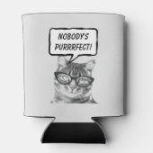 キャッおもしろいトプリン引用文ホルダー缶クーラー 缶クーラー (裏面)