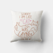 キャッおもしろいトママことわざ クッション (裏面)