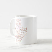 キャッおもしろいトママことわざ コーヒーマグカップ (正面左)