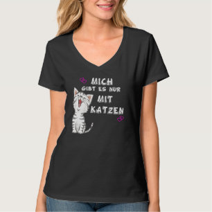 キャッおもしろいトミッチGibt Es Nur Mit Katzen'アイディア Tシャツ