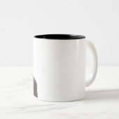 キャッおもしろいトミームアントニオマグデザイン ツートーンマグカップ (正面右)