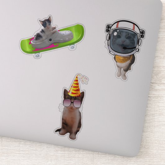 キャッおもしろいトミーム シール (詳細)