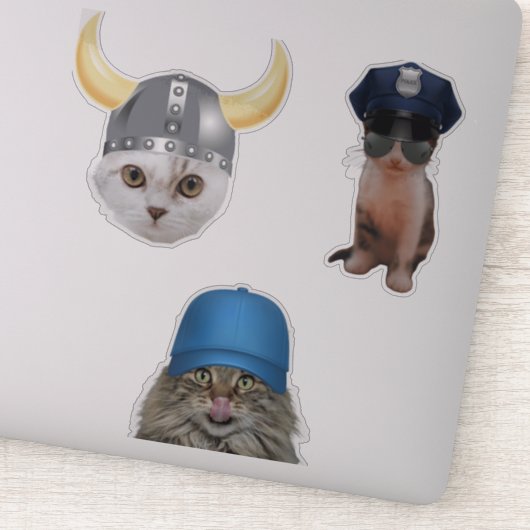 キャッおもしろいトミーム シール (詳細)