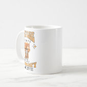 キャッおもしろいト不機嫌なコーヒー愛皮肉Cofが欲しい コーヒーマグカップ (正面左)