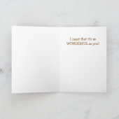 キャッおもしろいト夫誕生日 カード (内部)