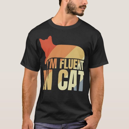 キャッおもしろいト引用文 Tシャツ (正面)