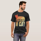 キャッおもしろいト引用文 Tシャツ (正面フル)