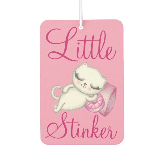 キャッおもしろいト空気清浄機 カーエアーフレッシュナー (正面)