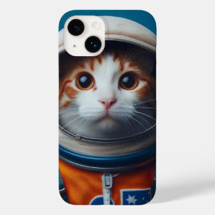 キャッおもしろいト・イン宇宙飛行士ギア-宇宙・アドベンチャーDesi Case-Mate iPhone 14ケース
