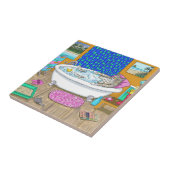 キャッおもしろいト・イン・バス665 タイル (側面)