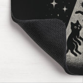 キャッおもしろいトUfoかわいい子猫宇宙宇宙船エイリアンAes マウスパッド (コーナー)