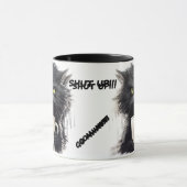 キャッおもしろい怒トコーヒーマグ マグカップ (中央)