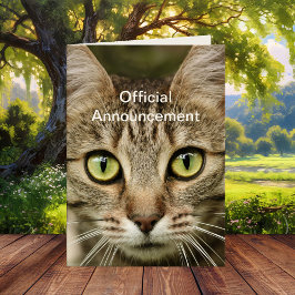 キャッおもしろい最高のパパ・ファーザーズ・デイ・カード カード