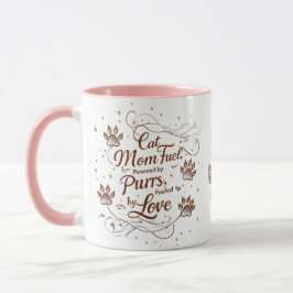 キャッお洒落トママママグ – Purrs & Love Fuel マグカップ