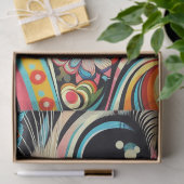 キャッお洒落トメキシコフォークアートデコップページ 薄葉紙 (ギフト)