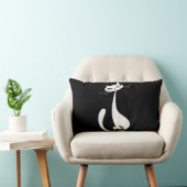 キャッお洒落ト装飾用クッション ランバークッション (椅子)