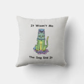 キャッお洒落ト クッション (裏面)