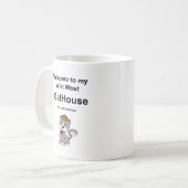 キャッお洒落ト コーヒーマグカップ (正面左)