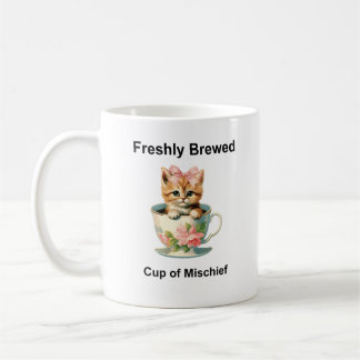 キャッお洒落ト コーヒーマグカップ