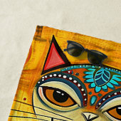 キャッお洒落ト ビーチタオル (インサイチュ)