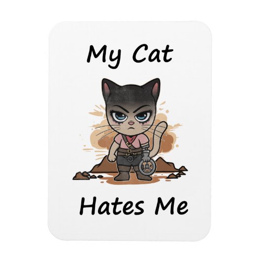 キャッお洒落ト マグネット (縦)