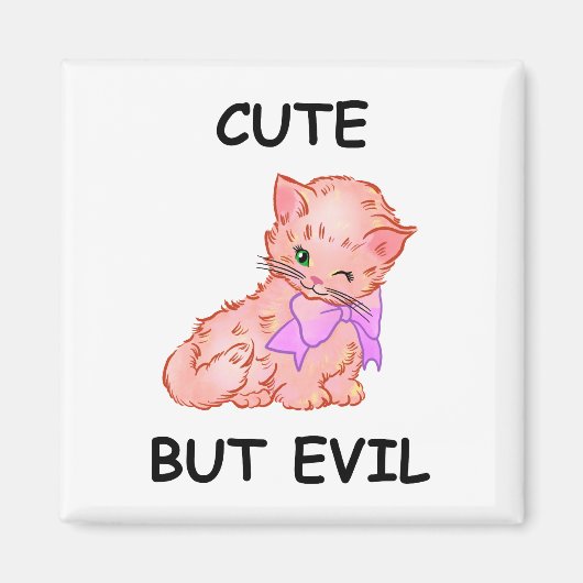 キャッお洒落ト マグネット (正面)