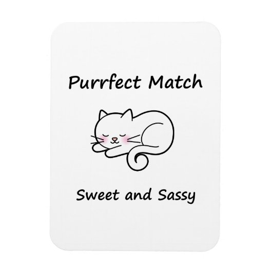 キャッお洒落ト マグネット (縦)