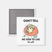 キャッお洒落ト マグネット (正面/裏面)