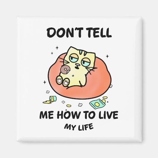 キャッお洒落ト マグネット (正面)