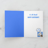 キャッすごいカッコいいト誕生日 カード (内部)