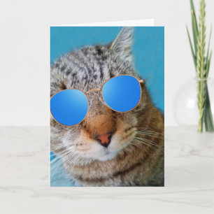 キャッすごいカッコいいト誕生日 カード