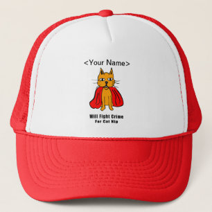 キャッすごいプの猫の闘い犯罪(名前を付ける) キャップ